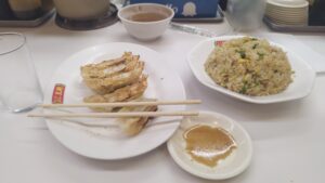 鹿児島王将餃子と炒飯