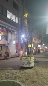 クリスマスの天文館